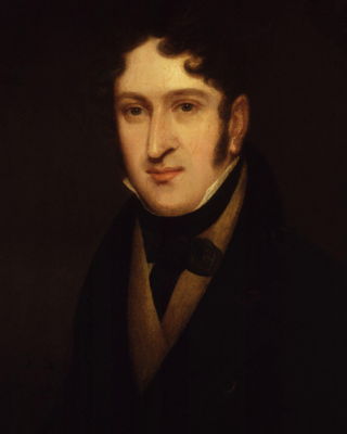 English composer Henry Bishop (1786-1855) by Isaac Pocock (1782-1835)