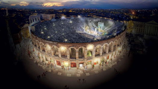 The Arena di Verona, where the 2019 Opera Festival runs from 21 June until 7 September