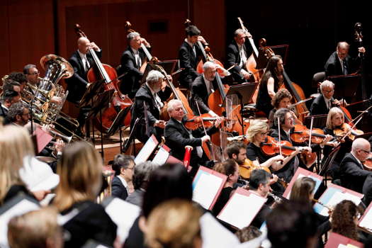 Members of the Orchestra dell'Accademia Nazionale di Santa Cecilia. Photo © 2019 Musacchio, Ianniello & Pasqualini