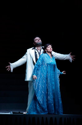 Michael Koenig as Bacchus and Krassimira Stoyanova in the title role of 'Ariadne auf Naxos' at La Scala, Milan. Photo © 2019 Brescia/Amisano