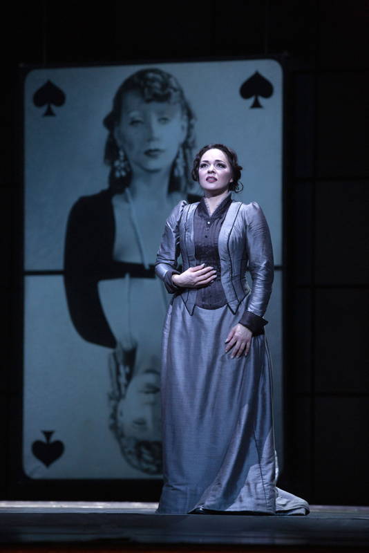 Anna Nechaeva as Liza in the Naples production of Tchaikovsky's 'Pique Dame'. Photo © 2019 Luciano Romano