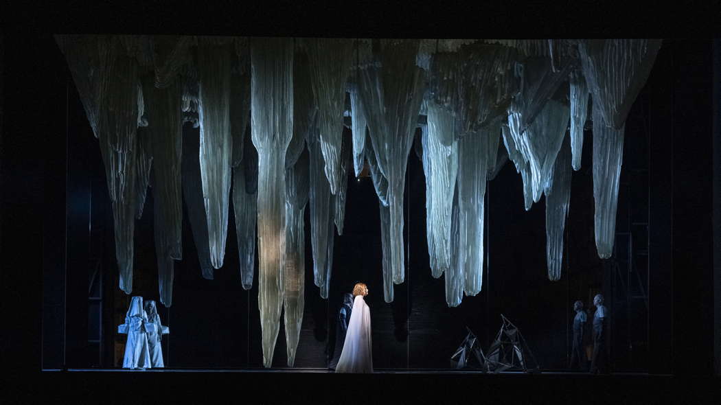 A scene from Act I of 'Tristan und Isolde' in Bologna. Photo © 2020 Rocco Casaluci