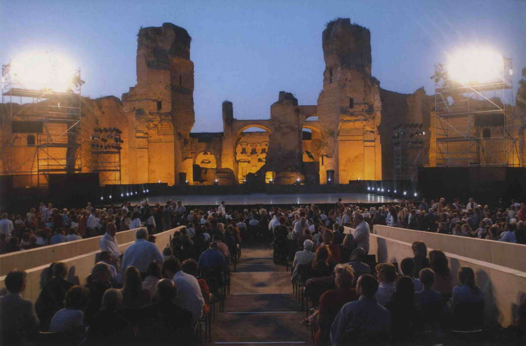 The Terme di Caracalla in Rome. Photo © 2011 C M Falsini