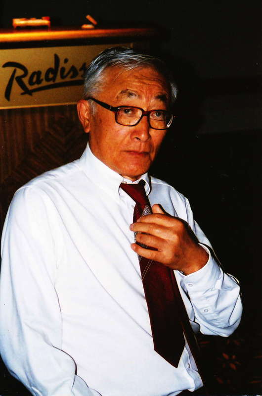 Paul Z Fu in Buffalo in 1989, from the composer's collection. Photographer unknown.