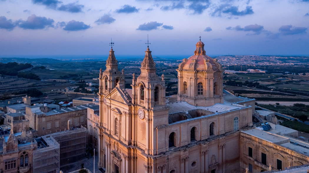 St Paul's Cathedral, Mdina, Malta in 2019 by Mike Nahlii