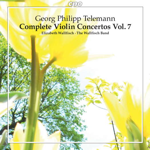 Telemann: Complete Violin Concertos Vol 7. © 2021 cpo