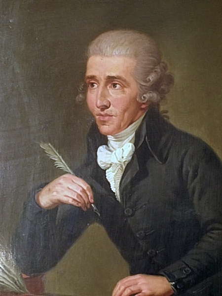 Franz Joseph Haydn in <em>circa</em> 1770 by Ludwig Guttenbrunn