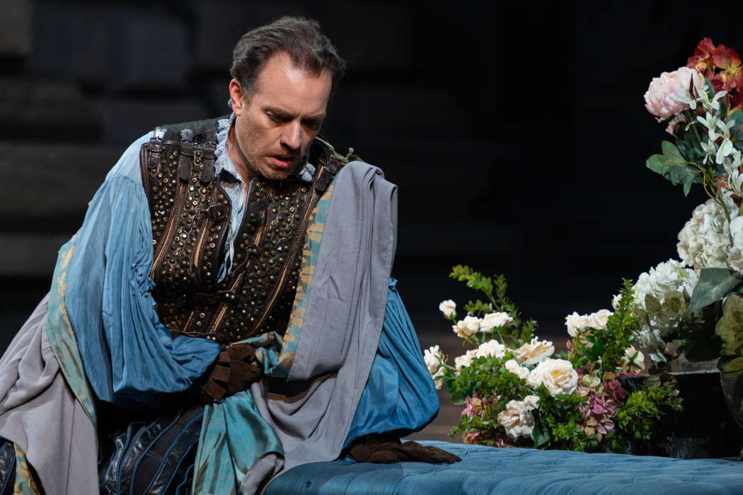 Francesco Meli in the title role of Verdi's 'Ernani' at Teatro dell'Opera di Roma. Photo © 2022 Fabrizio Sansoni