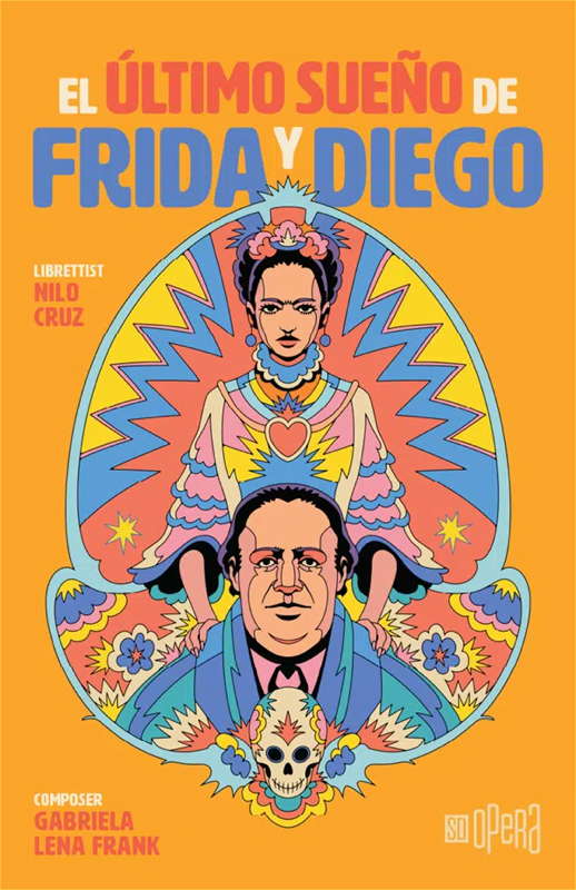 San Diego Opera's poster for 'El último sueño de Frida y Diego'