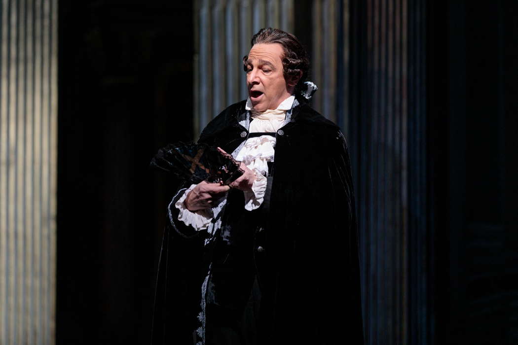 Greer Grimsley as Scarpia in San Diego Opera's 'Tosca'. Photo © 2023 Karli Cadel