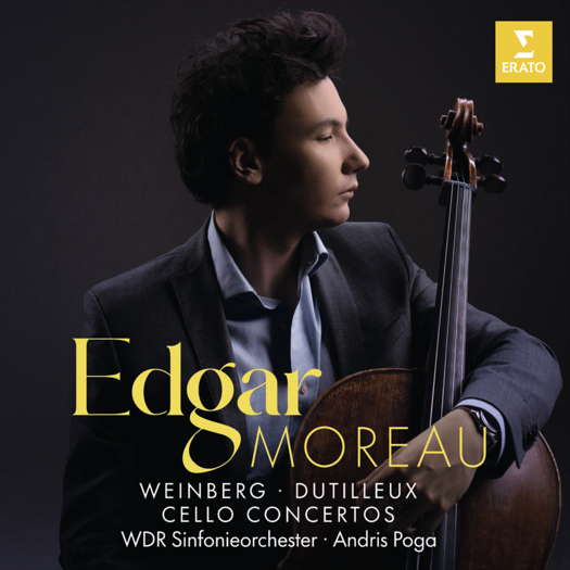 Edgar Moreau - Weinberg, Dutilleux Cello Concertos. WDR Sinfonieorchester / Andris Poga. © 2023 Parlophone Records Ltd