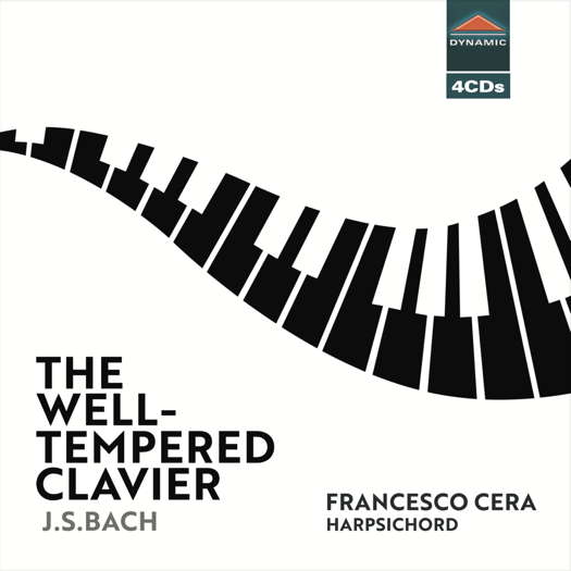 The Well-Tempered Clavier. J S Bach. Francesco Cera, harpsichord. © 2023 Dynamic Srl