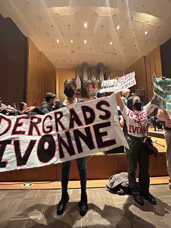 The #Justice4Ivonne campaign has been protesting since August 2023