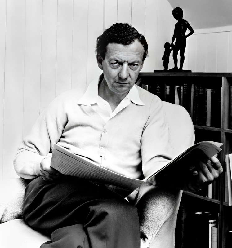 Benjamin Britten in 1968