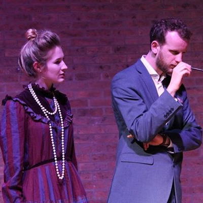 Isabella Pitman and Tom Lowen in Freddie Meyers' new opera 'A Sketch of Slow Time'