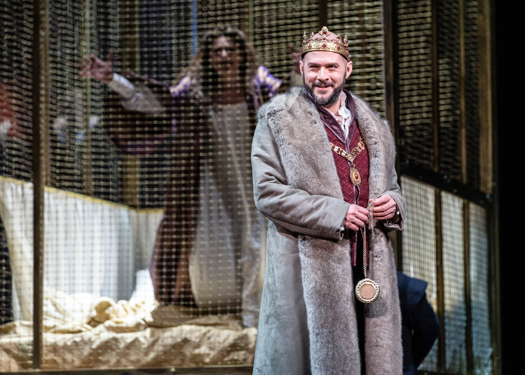 Alex Esposito as King Henry VIII in Donizetti's 'Anna Bolena' at Teatro dell'Opera di Roma. Photo © 2019 Yasuko Kageyama