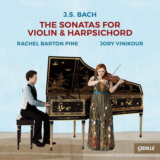 J S Bach: The Sonatas for Violin and Harpsichord. © 2018 Cedille Records (CDR 90000 177)