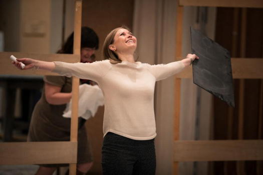 Alisa Jordheim in rehearsal. Photo courtesy of San Diego Opera