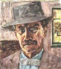 Emánuel Moór self-portrait