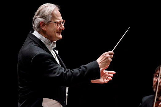 John Eliot Gardiner conducting in Rome. Photo © 2019 Musacchio, Ianniello & Pasqualini