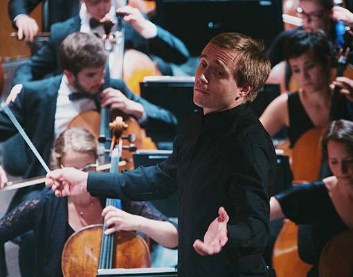 Vasily Petrenko conducting in Bolzano. Photo © 2017 Asia di Lorenzi