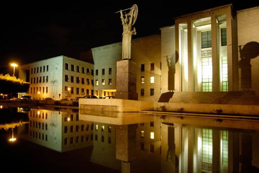 The Palazzo del Rettorato at Università La Sapienza