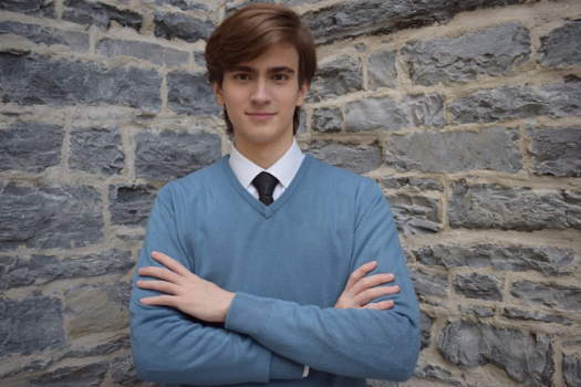 Daniel Kharitonov (born 1998), who won third prize in the 2015 Tchaikovsky International Competition