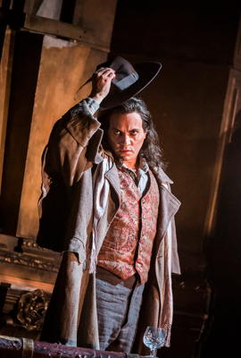 Erwin Schrott as Méphistophélès in Gounod's 'Faust' at The Royal Opera. Photo © 2019 Tristram Kenton