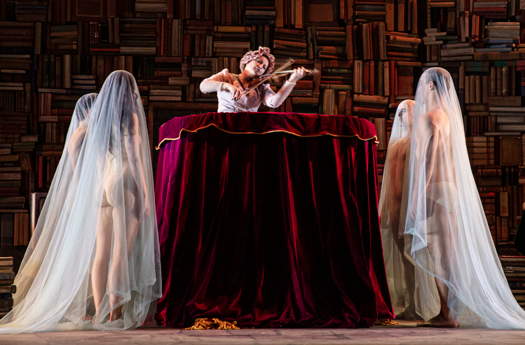 Ewa Vesin as Renate in Prokofiev's 'The Fiery Angel' at Teatro dell'Opera di Roma. Photo © 2019 Yasuko Kageyama