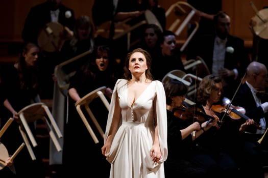 Louise Adler in the title role of Handel's 'Semele'. Photo © 2019 Musacchio, Ianiello and Pasqualini