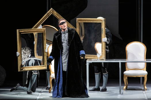 Egils Silins as Wotan in 'Die Walküre' at Teatro di San Carlo in Naples. Photo © 2019 Luciano Romano