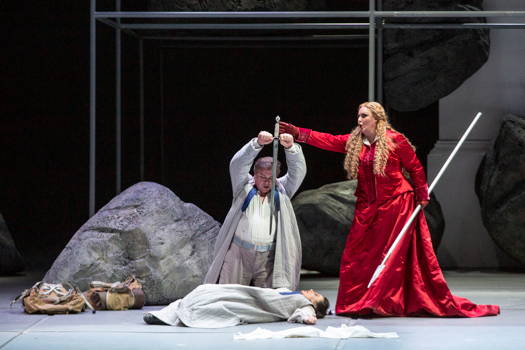 A scene from 'Die Walküre' at Teatro di San Carlo in Naples. Photo © 2019 Luciano Romano