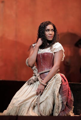 J'nai Bridges in the title role of Bizet's 'Carmen' at San Francisco Opera. Photo © 2019 Cory Weaver