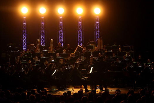 Scriabin's 'Prometheus: The Poem of Fire' in Miskolc. Photo © 2019 János Vajda