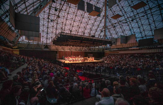 The Muti/Pollini concert in the De André auditorium. Photo © 2019 Silvia Lelli