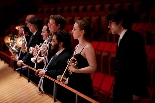 Brass players from L'Orchestra dell'Accademia Nazionale di Santa Cecilia. Photo © 2019 Musacchio, Ianniello & Pasqualini