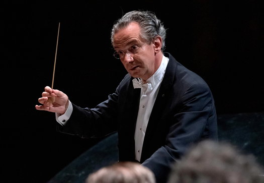 Fabio Luisi conducting at the Chigiana International Festival. Photo © 2019 Roberto Testi