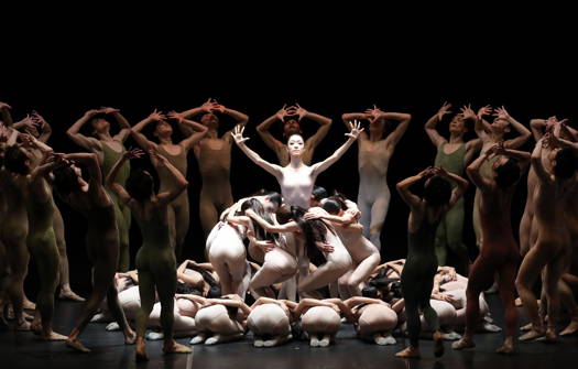 A scene from Tokyo Ballet's 'Le Sacre du Printemps'