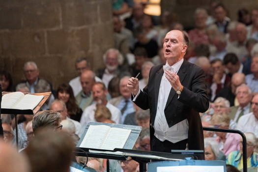 Adrian Partington, the 2019 Festival Artistic Director, conducts an immensely dynamic performance of Berlioz's dramatic work 'La damnation de Faust'. Photo © 2019 Michael Whitefoot
