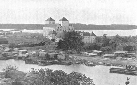 Turku Castle in about 1900