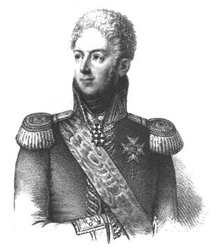 Swedish soldier and politician Count Johan August Sandels (1764-1831)