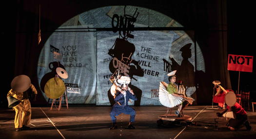 A scene from William Kentridge's 'Waiting for the Sibyl' at Teatro dell'Opera di Roma. Photo © 2019 Stella Olivier