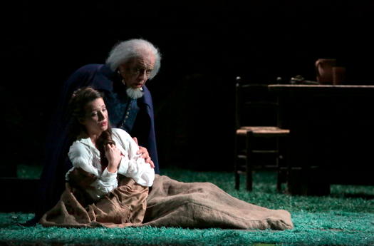 Enkeleda Kamani as Gilda and Leo Nucci in the title role of Verdi's 'Rigoletto' at Teatro alla Scala, Milan. Photo © 2019 Brescia/Amisano