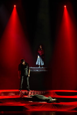 Antonio Corianò as Don José and Martina Belli in the title role of Bizet's 'Carmen' in Ravena. Photo © 2019 Zani/Casadio