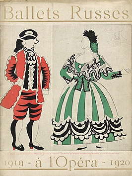 Picasso's costume design for 'The Three-cornered Hat' (1919-20)