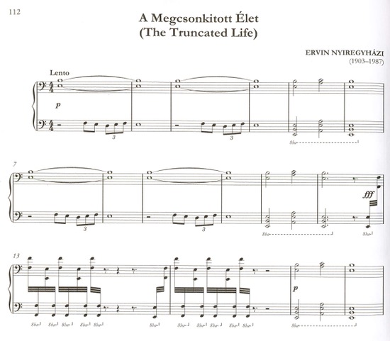 A sample page from '36 Selected Works for Solo Piano'