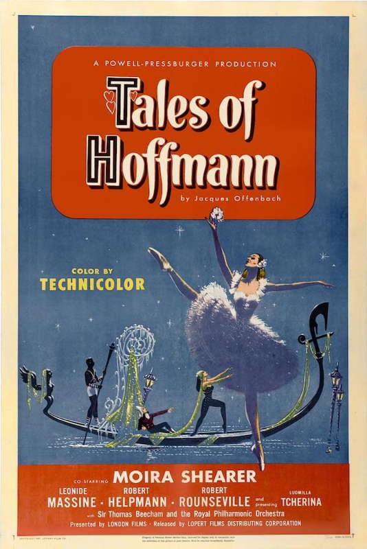 Poster for the 1951 film 'The Tales of Hoffmann'