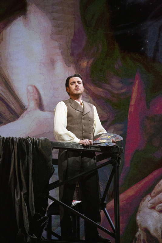 Francesco Meli as Cavaradossi in Puccini's 'Tosca' at La Scala Milan. Photo © 2019 Brescia e Amisano