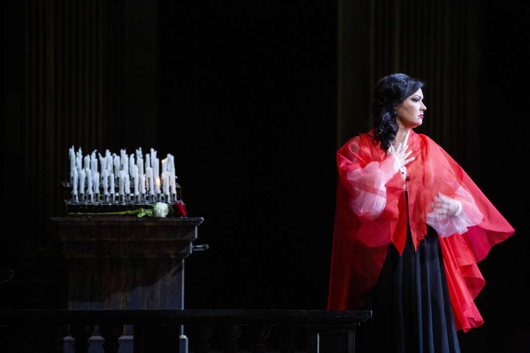 Anna Netrebko in the title role of Puccini's 'Tosca' at La Scala Milan. Photo © 2019 Brescia e Amisano