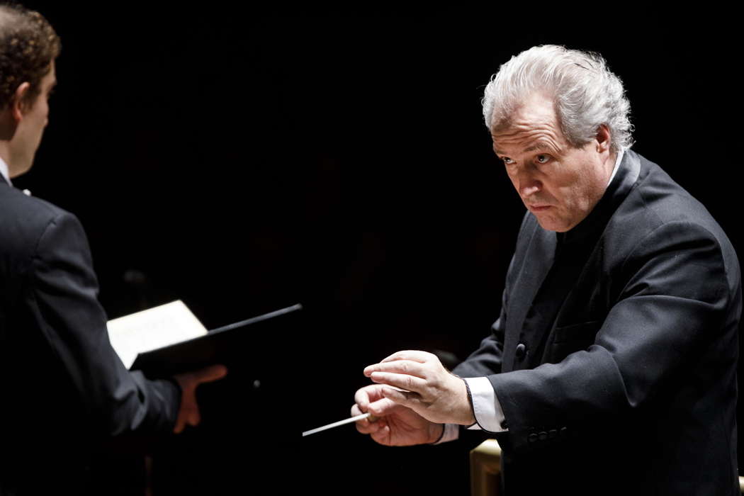 Manfred Honeck conducting Haydn's 'Creation' in Rome. Photo © 2020 Riccardo Musacchio